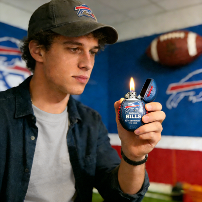 Buffalo Bills 65th Anniversary Lighter - The Ultimate Collectible Paying Tribute to the Team's Glorious History