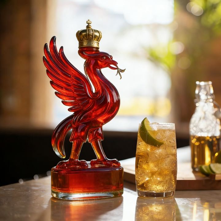 Liverpool F.C. Liver Bird Whiskey Bottle - A Statement of Unwavering Support
