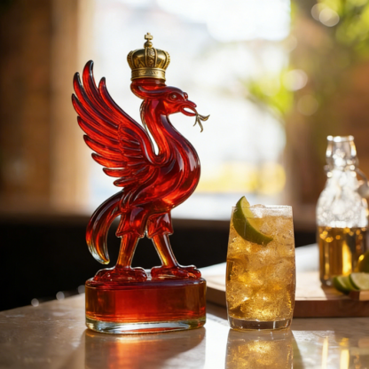 Liverpool F.C. Liver Bird Whiskey Bottle - A Statement of Unwavering Support