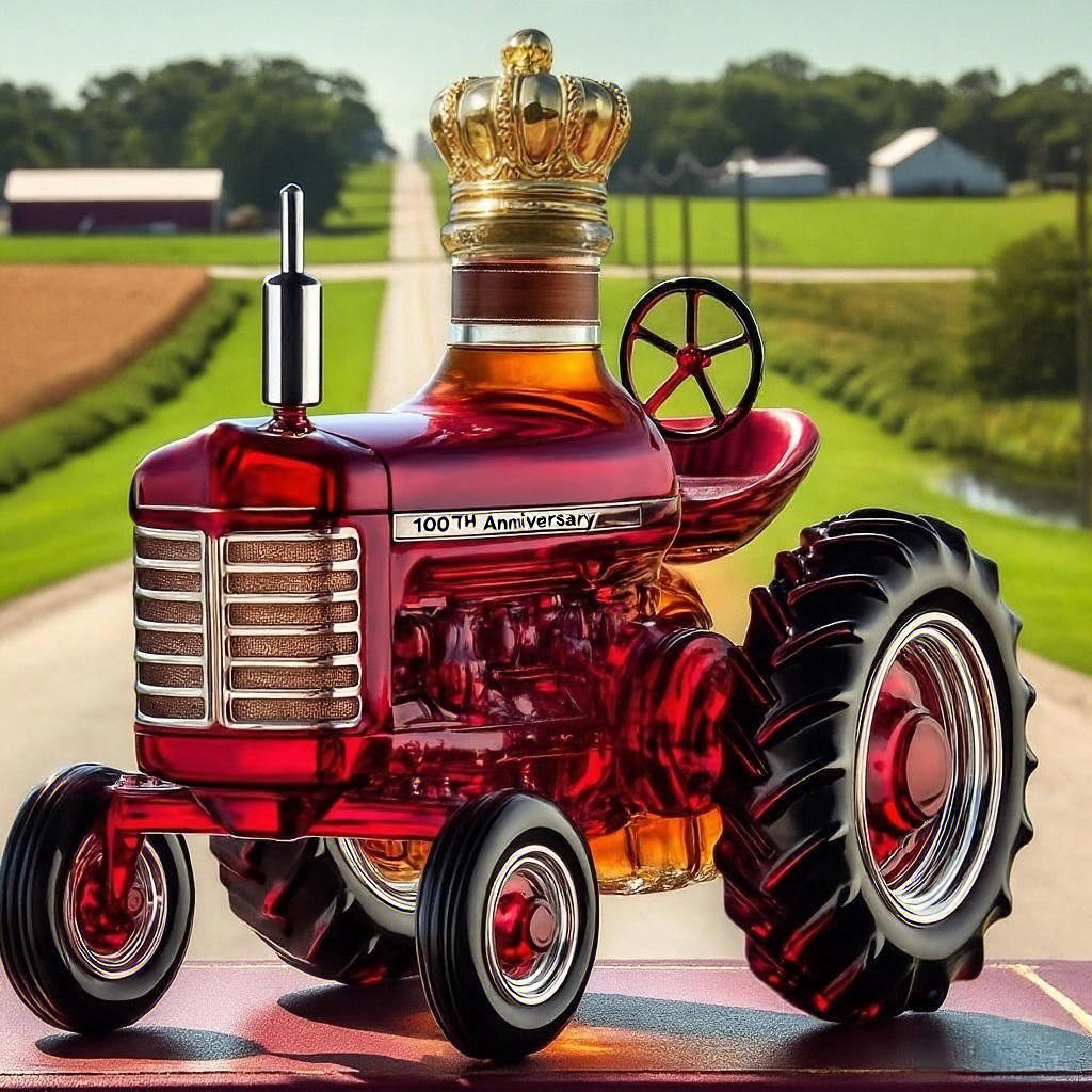 Farmall 100Th Anniversary Whisky Bottle-Storyflask
