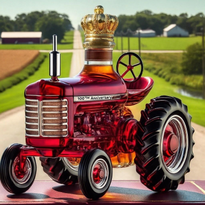 Farmall 100Th Anniversary Whisky Bottle-Storyflask