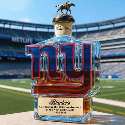 New York Giants 100th Anniversary Whisky Collector's Edition Bottle-Storyflask