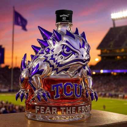 TCU Horned Frogs Limited Edition Whiskey Bottle-Storyflask