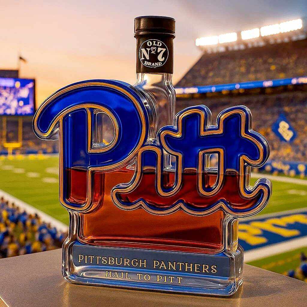 Pittsburgh Panthers Limited Edition Whiskey Bottle-Storyflask