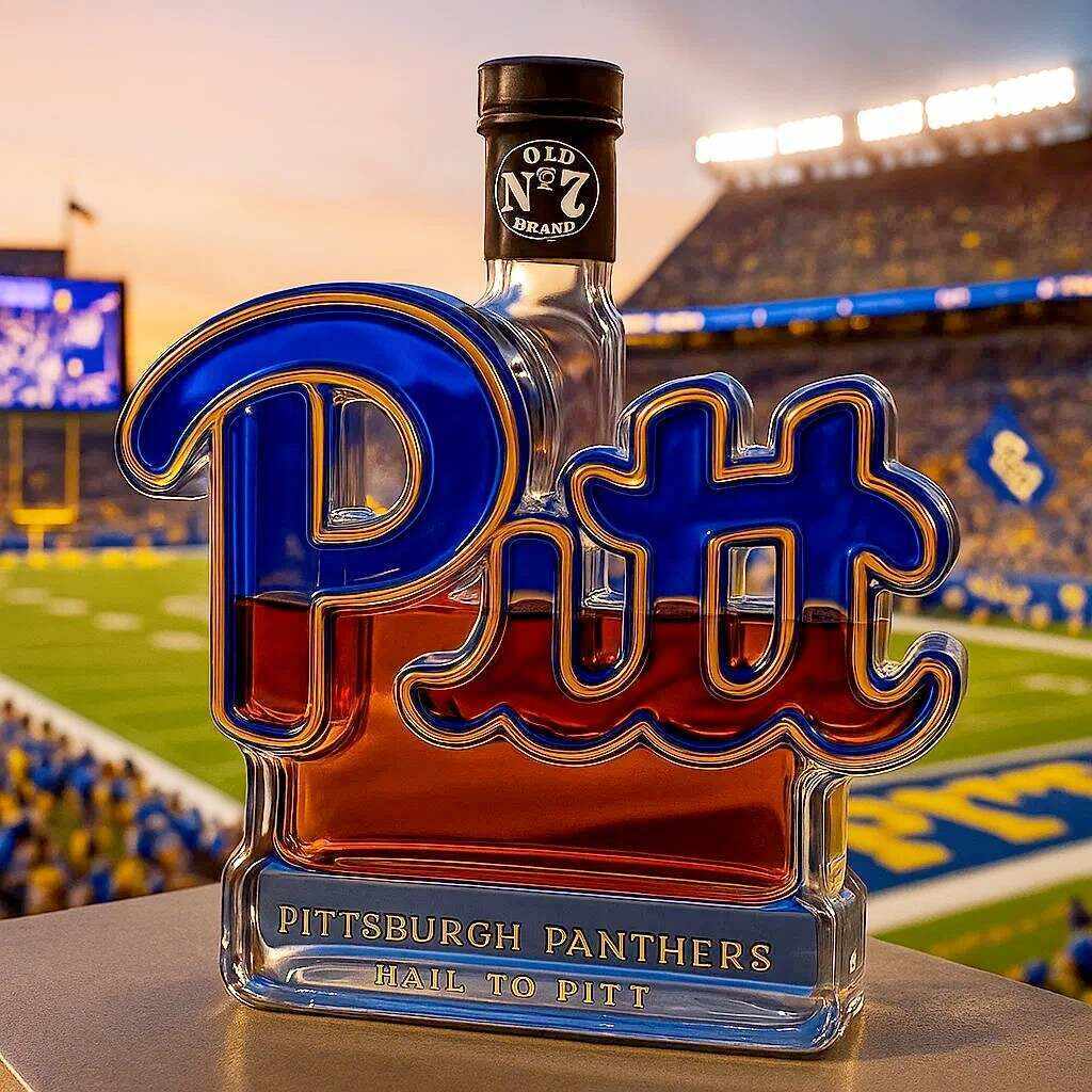 Pittsburgh Panthers Limited Edition Whiskey Bottle-Storyflask
