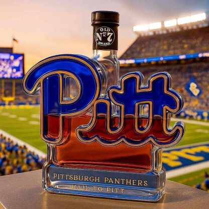 Pittsburgh Panthers Limited Edition Whiskey Bottle-Storyflask