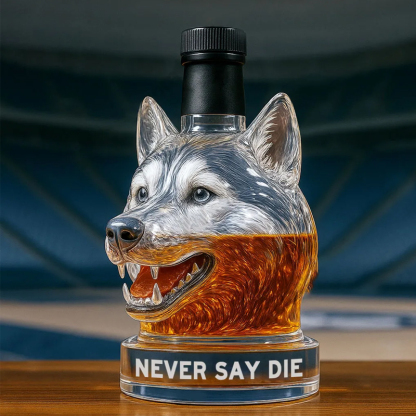 Husky Whiskey Bottle-Storyflask
