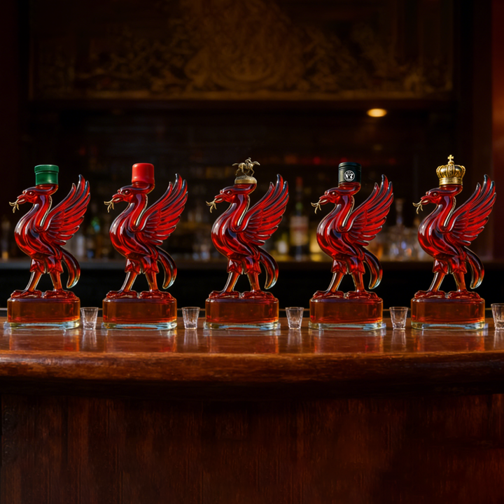 Liverpool F.C. Liver Bird Whiskey Bottle - A Statement of Unwavering Support