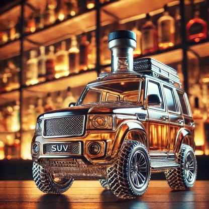 🍻Jeep Whiskey Bottle-Storyflask