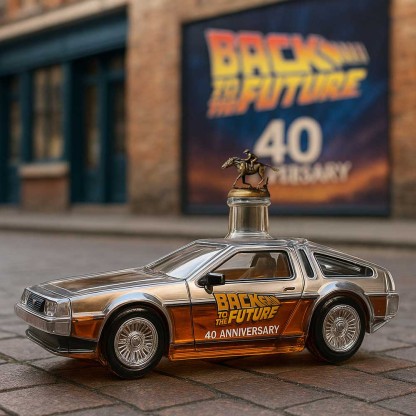2026《Back to the Future》40 Anniversary Whiskey Bottle-Storyflask