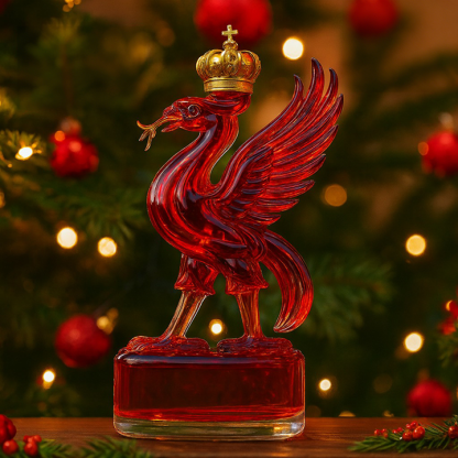 Liverpool F.C. Liver Bird Whiskey Bottle - A Statement of Unwavering Support