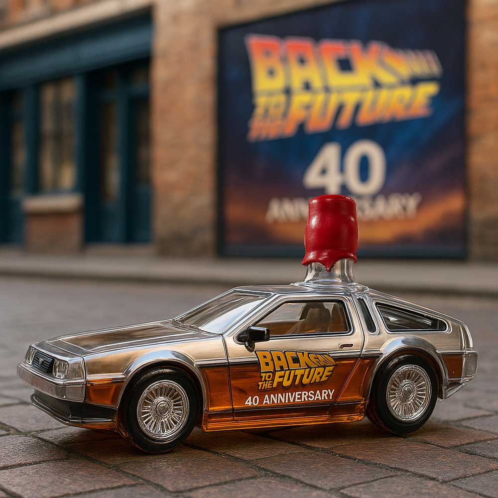 2026《Back to the Future》40 Anniversary Whiskey Bottle-Storyflask