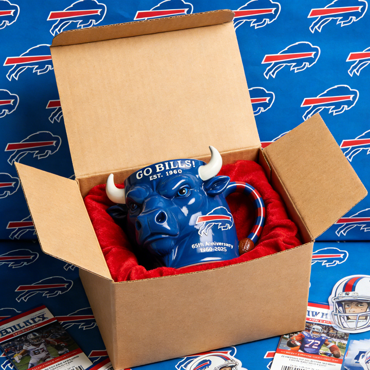 Buffalo Bills 65th Anniversary Ceramic Mug - A Unique Combination of Function and Fandom