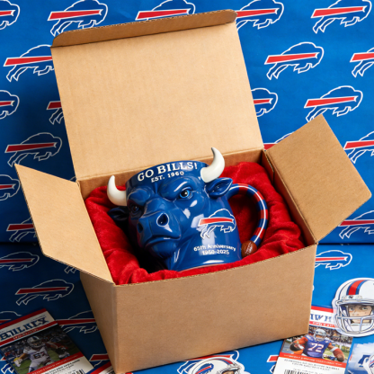 Buffalo Bills 65th Anniversary Ceramic Mug - A Unique Combination of Function and Fandom