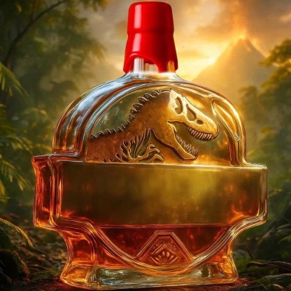2026 Dino Age Rebirth Collectible Whiskey Bottle-Storyflask