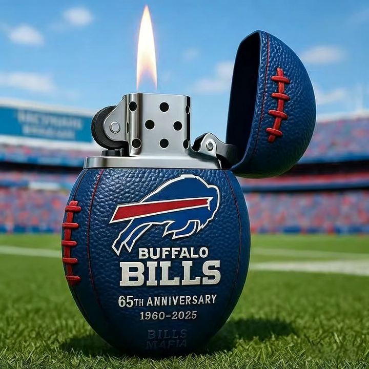 Buffalo Bills 65th Anniversary Lighter - The Ultimate Collectible Paying Tribute to the Team's Glorious History
