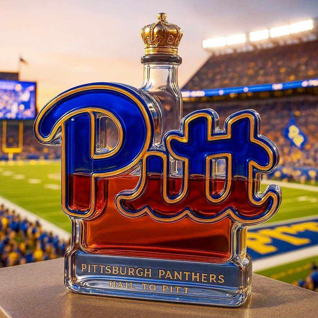 Pittsburgh Panthers Limited Edition Whiskey Bottle-Storyflask