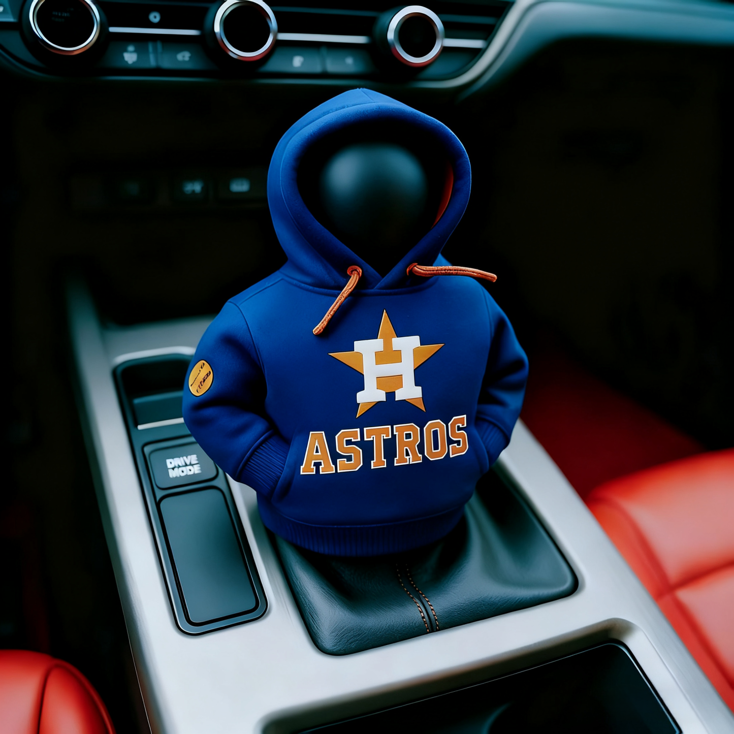 Houston Astros Car Gear Shift Hoodie-Storyflask
