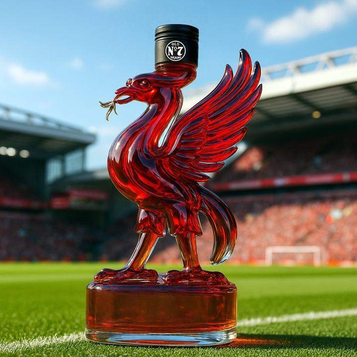 Liverpool F.C. Liver Bird Whiskey Bottle - A Statement of Unwavering Support