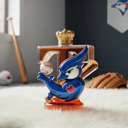 Toronto Blue Jays Baseball Whiskey Bottle - A Tribute to The Spirit of Championship Glory