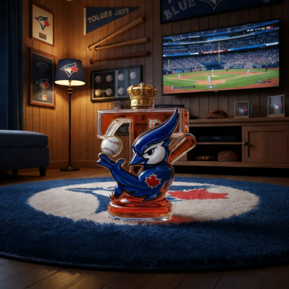 Toronto Blue Jays Baseball Whiskey Bottle - A Tribute to The Spirit of Championship Glory