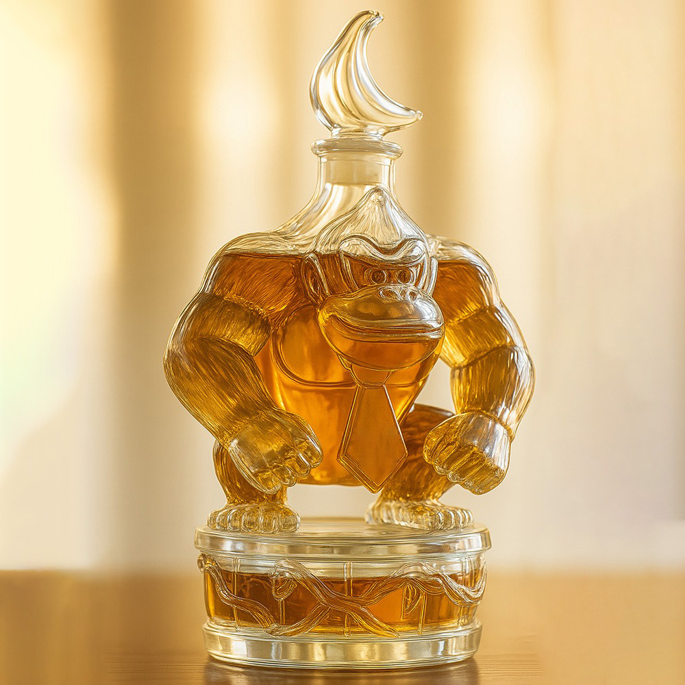 Donkey Kong Whiskey Bottle-Storyflask