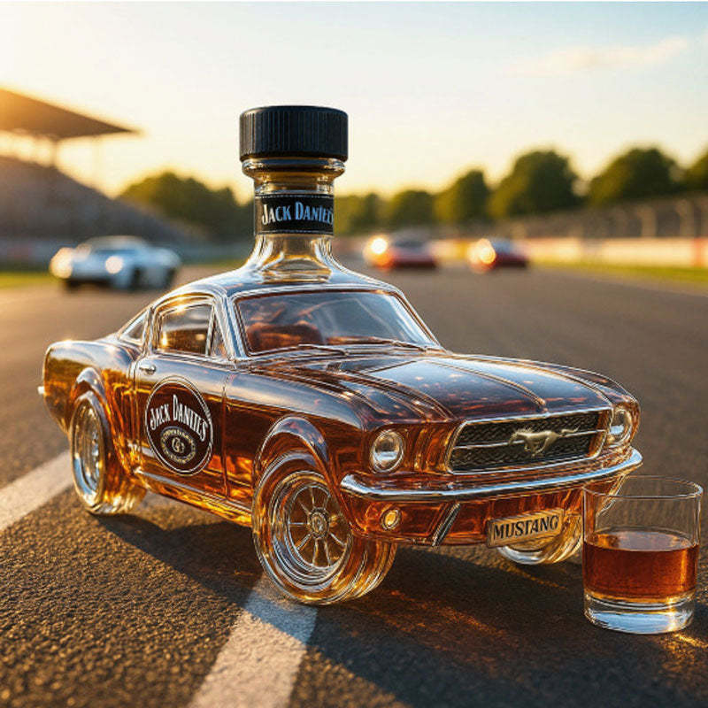 Mustang Whisky Bottle-Storyflask