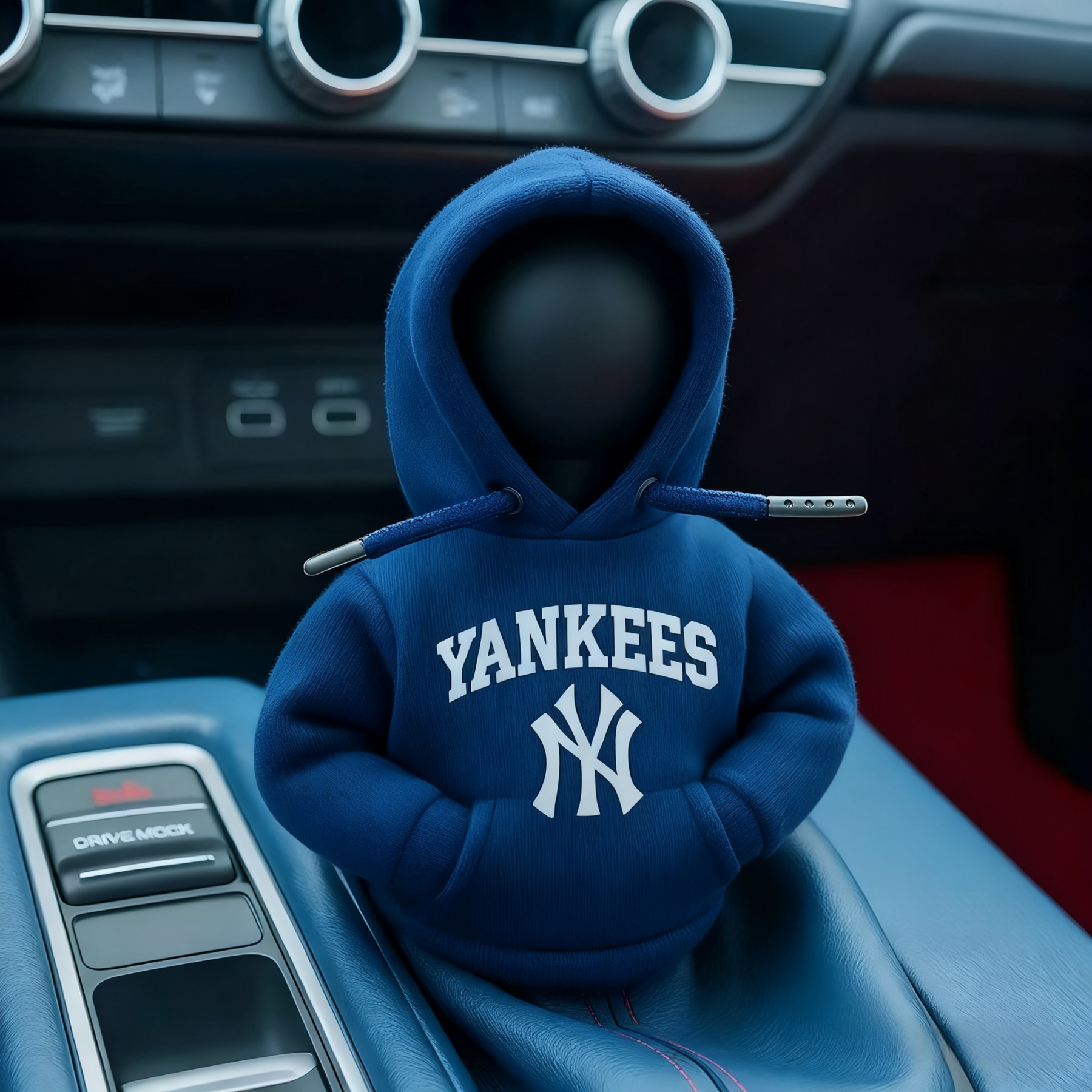 New York Yankees Car Gear Shift Hoodie-Storyflask