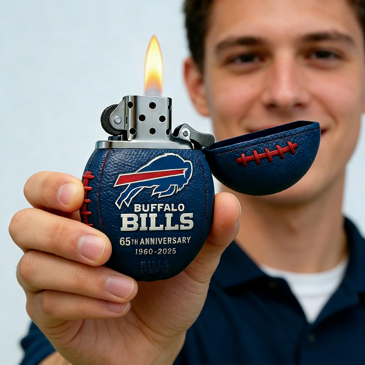 Buffalo Bills 65th Anniversary Lighter - The Ultimate Collectible Paying Tribute to the Team's Glorious History