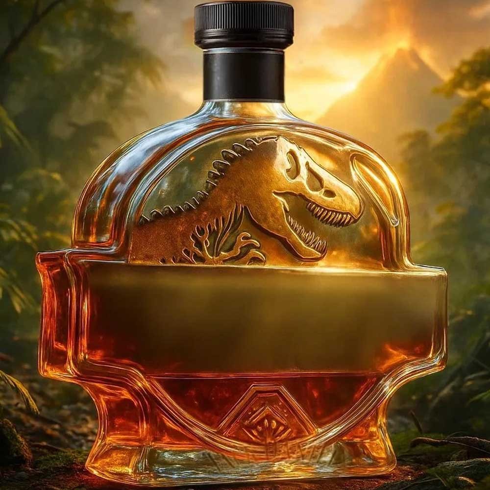 2026 Dino Age Rebirth Collectible Whiskey Bottle-Storyflask