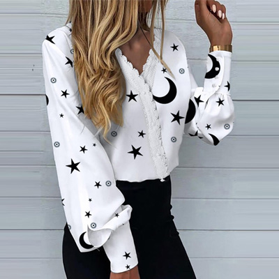 【Napi ingázás】 Női divatmintás csipkeing