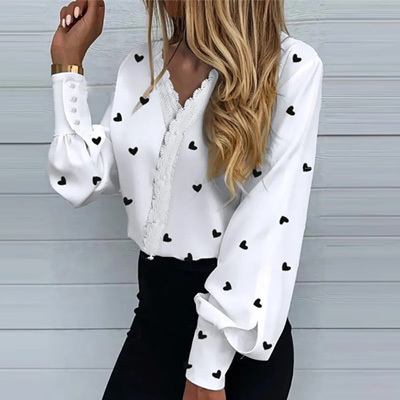 【Napi ingázás】 Női divatmintás csipkeing