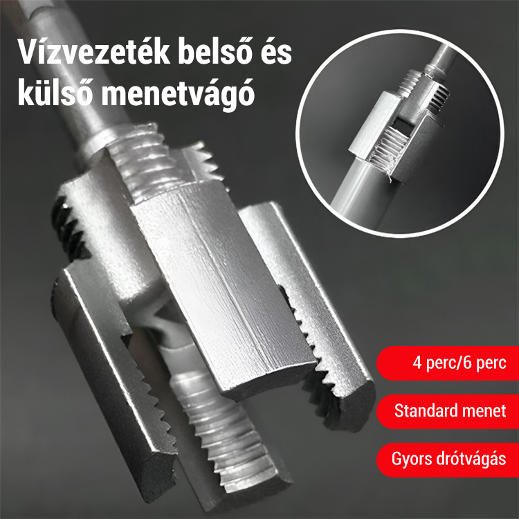 【2025 legkelendőbb】 Cső belső és külső menetvágó varázseszköz