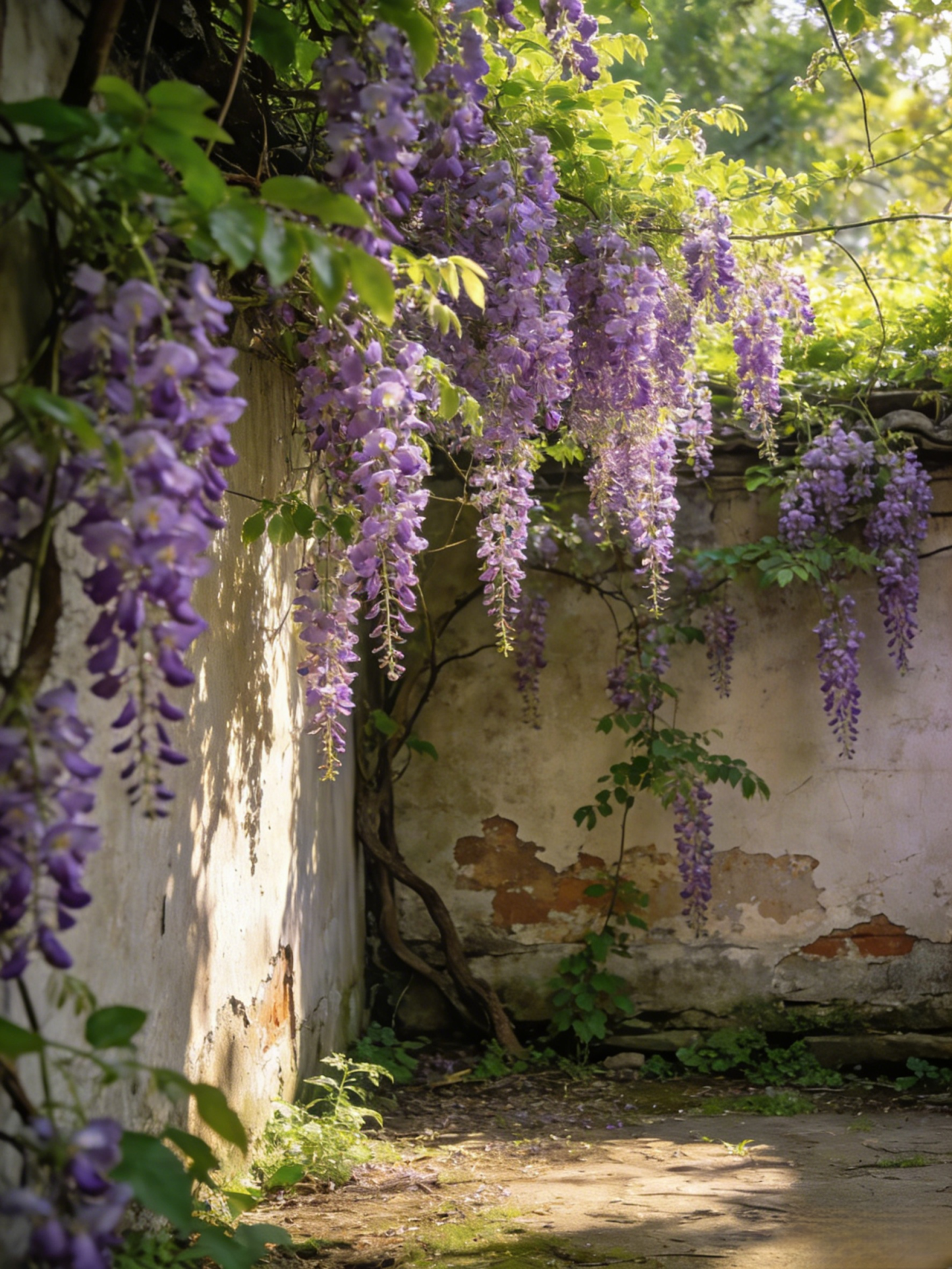 Több ezer virágot hozó fokhagymaillatú lila harangláb kúszónövény magok.