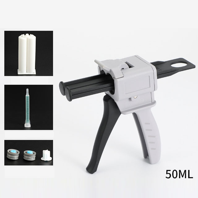 【A tömítés kényelmesebb】 Manuális AB tömítőanyag-tömítő pisztoly