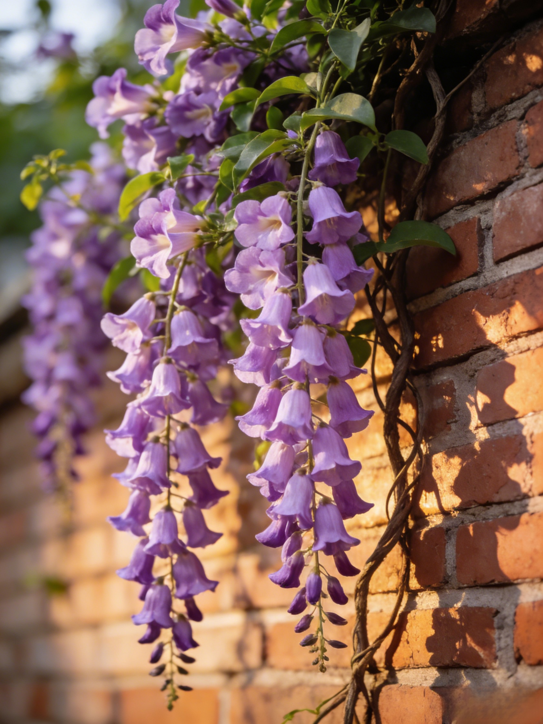 Több ezer virágot hozó fokhagymaillatú lila harangláb kúszónövény magok.