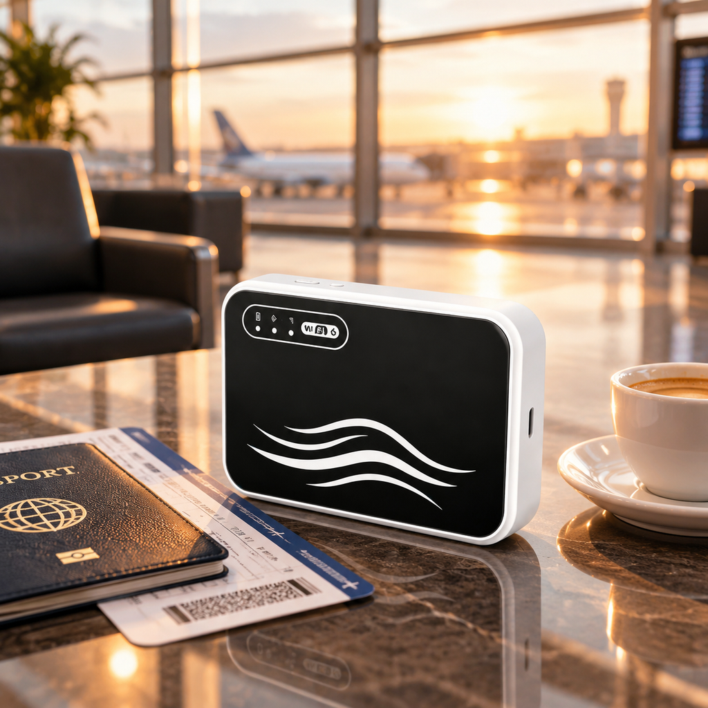 Przenośny router WiFi bez karty SIM – mobilny hotspot ze stabilnym sygnałem w podróży i bez martwych stref