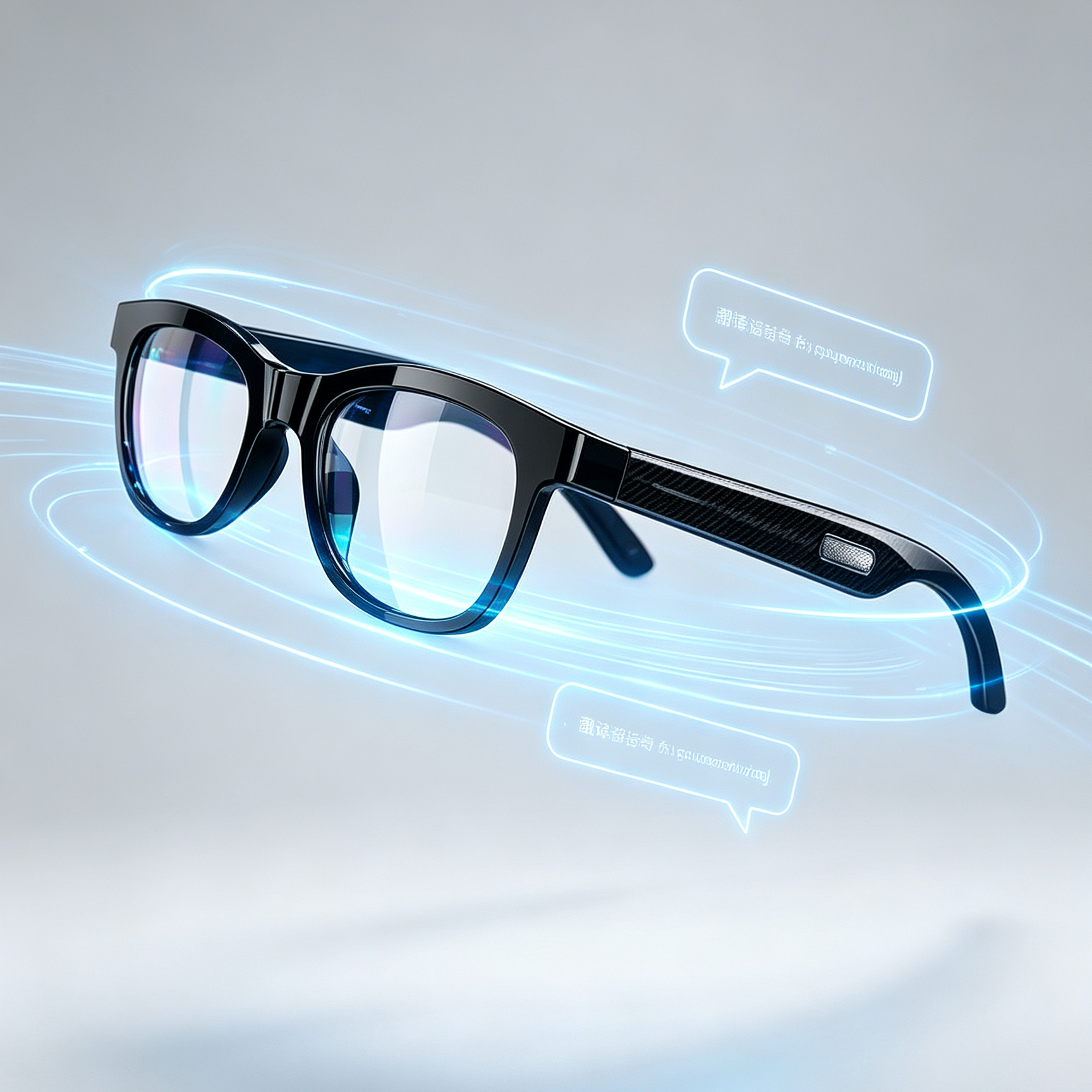 Inteligentne Okulary AI z Tłumaczem w Czasie Rzeczywistym: Fotochromatyczne, Automatyczny Fokus dla Krótkowidzów i Dalekowidzów