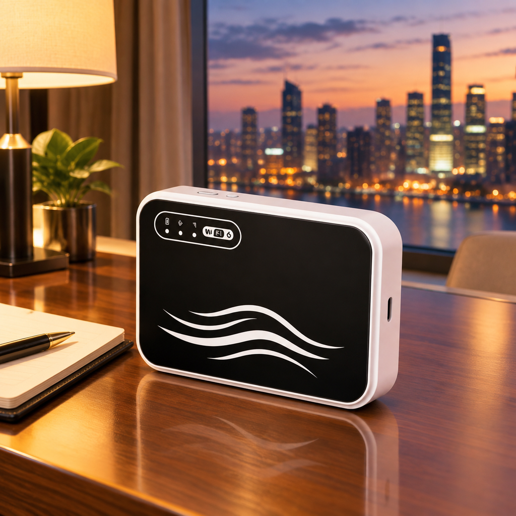 Przenośny router WiFi bez karty SIM – mobilny hotspot ze stabilnym sygnałem w podróży i bez martwych stref