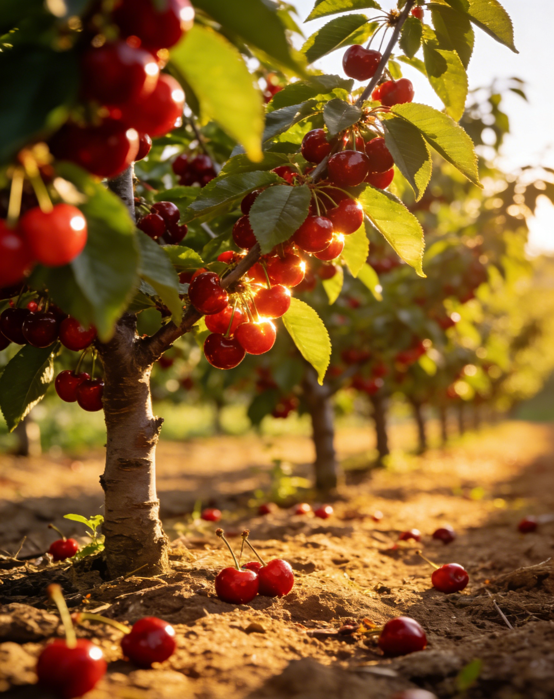 Czerwona cesarzowa - sadzonka wiśni.