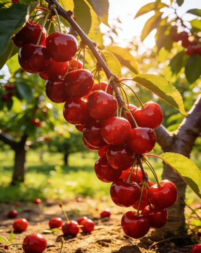 Czerwona cesarzowa - sadzonka wiśni.