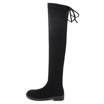 Karcsúsító hosszú szárú térd fölötti csizma 