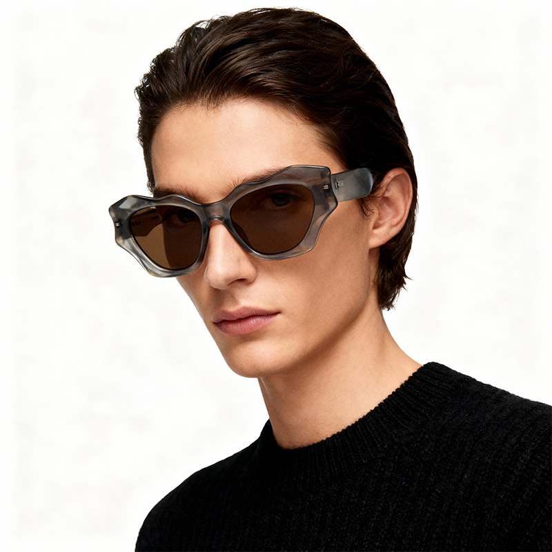 Natural organic form sunglasses