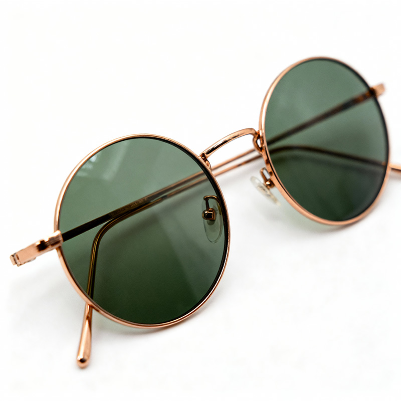 Retro round sunglasses
