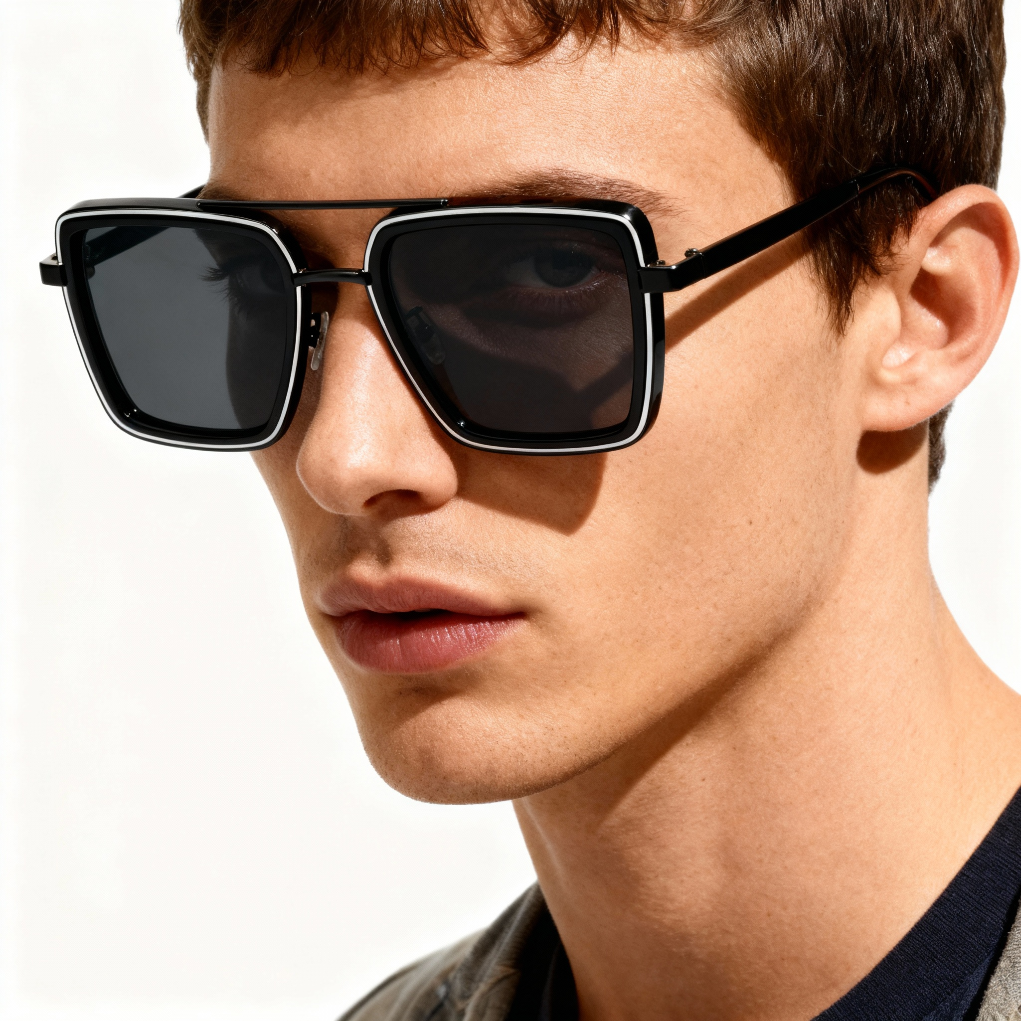 Square-shaped stylish sunglasses (Urban Square)