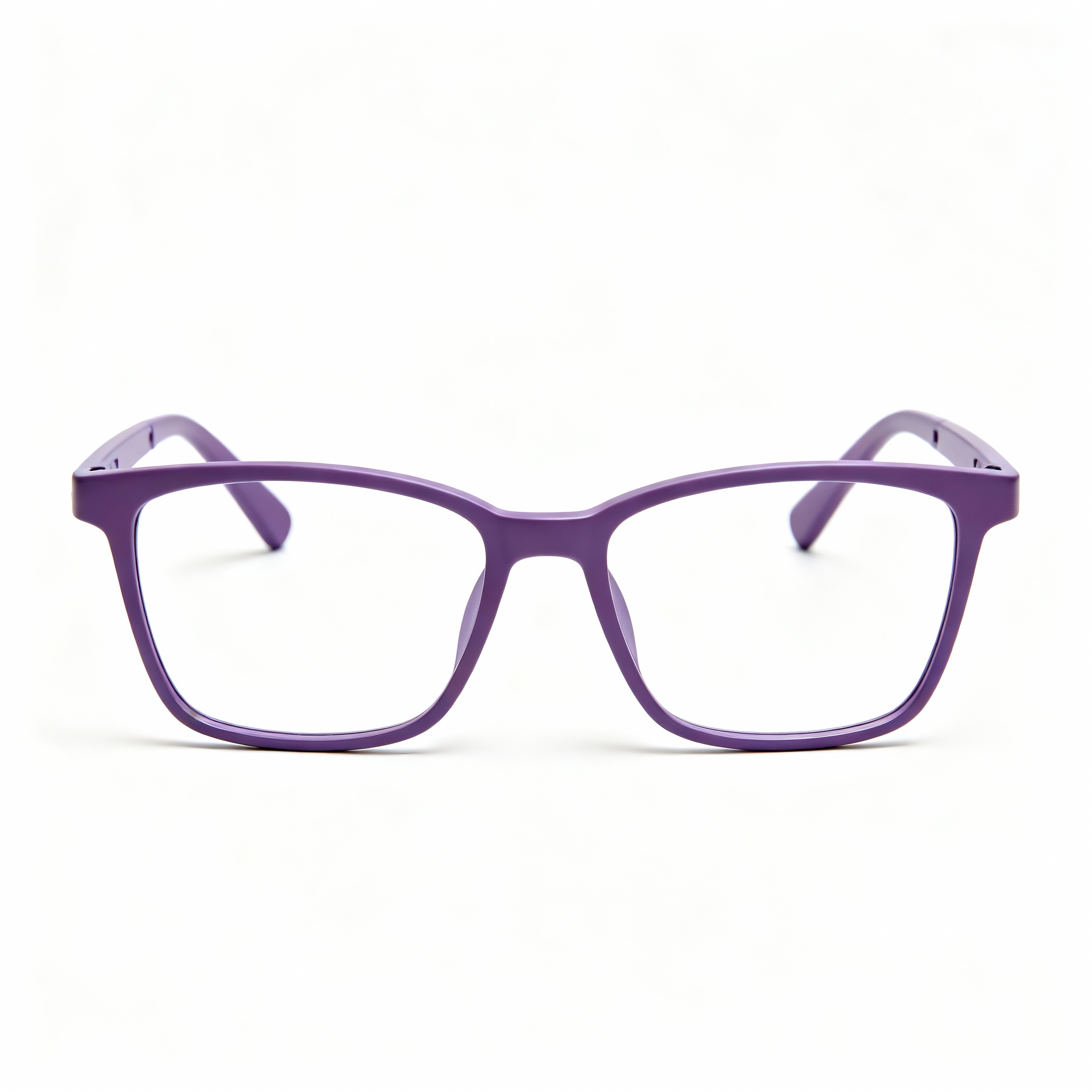 Purple minimalist and stylish glasses