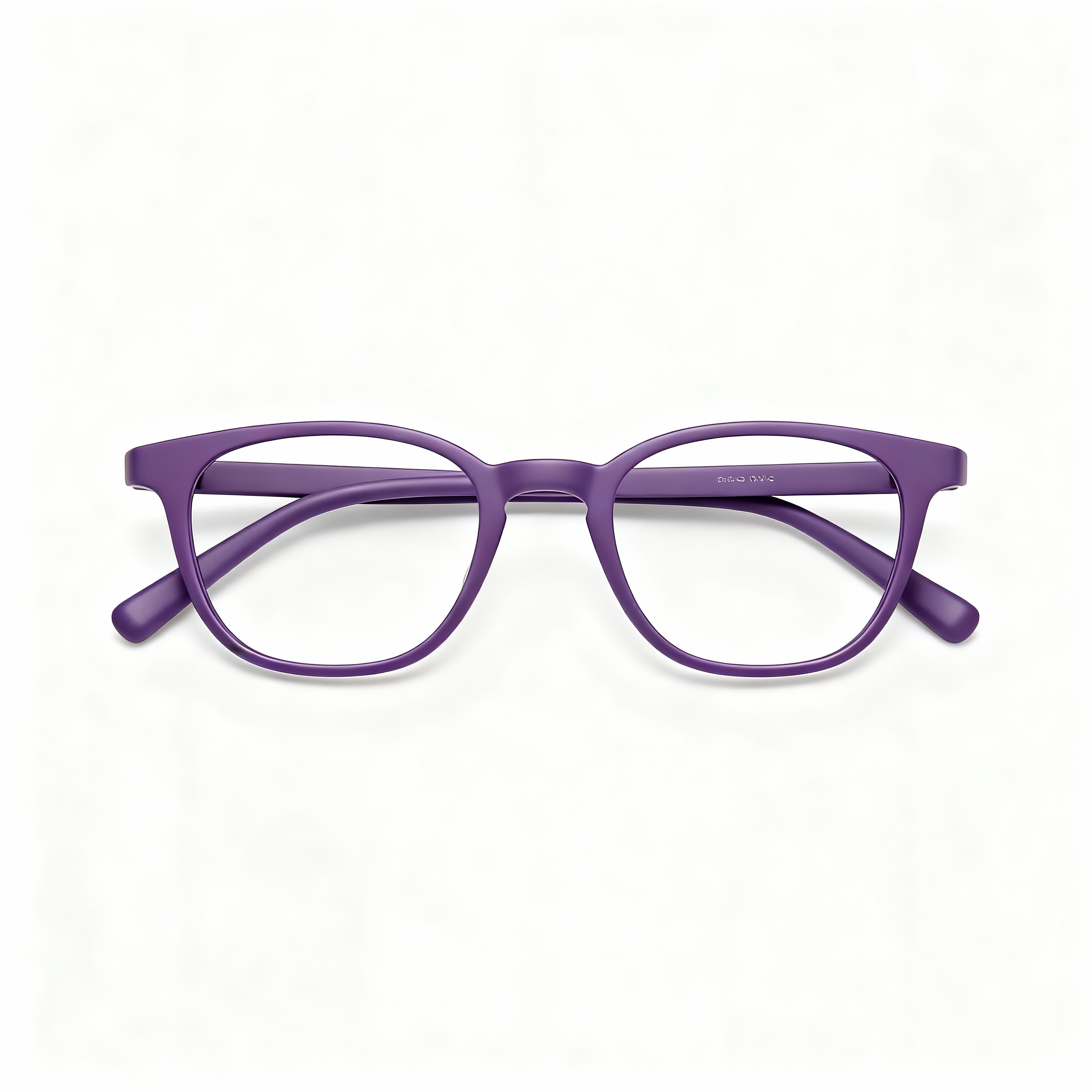 Purple minimalist and stylish glasses