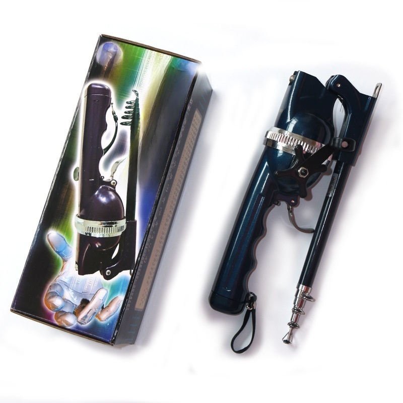 Mehrzweckrute mit Antifischleine und einer Rolle für Meeresangeln und Roadrunner.