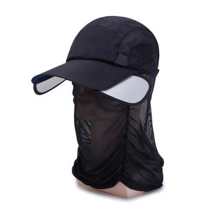 Outdoor wielofunkcyjny lodowy jedwab szybkoschnący kapelusz przeciwsłoneczny