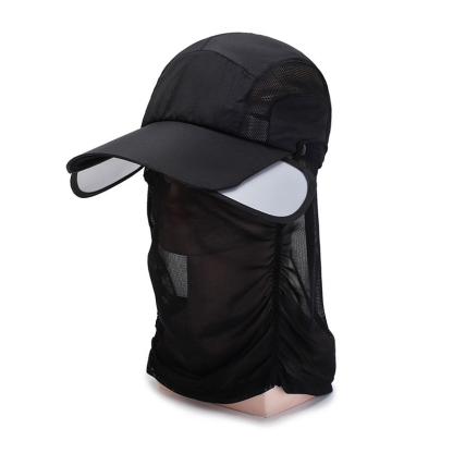 Outdoor wielofunkcyjny lodowy jedwab szybkoschnący kapelusz przeciwsłoneczny